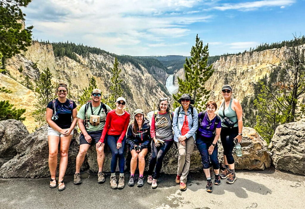 Yellowstone National Park G Adventure Tour Group